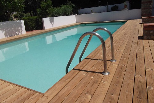 Lame de terrasse Pin thermo Grad®