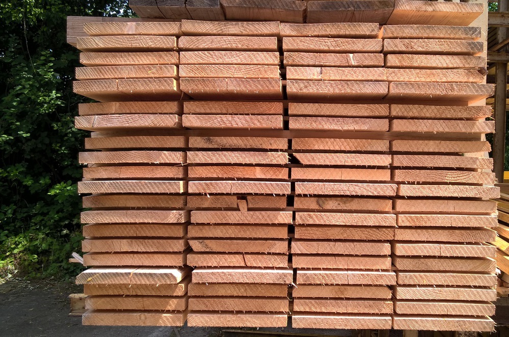 * Planche Sèche Grise 27mm Brut Non Traité Choix 2-3 Prix au M² - Sud Bois  : Terrasse, Bois Direct Scierie