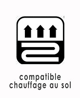 Parquet compatible chauffage sol